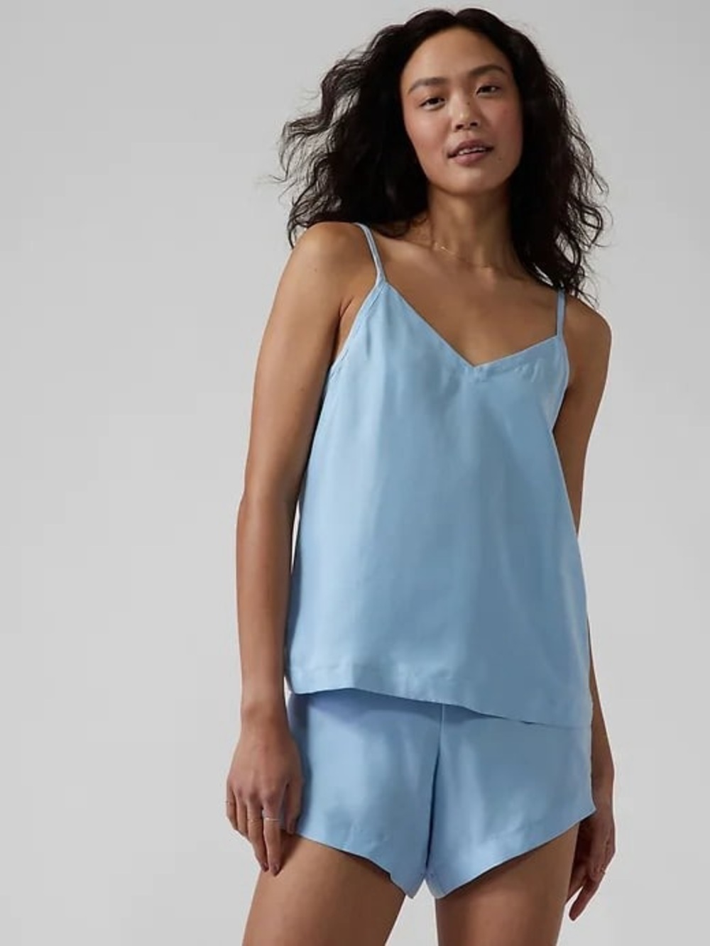 Athleta Light Blue Calm Cool Cami